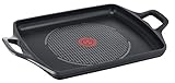 Tefal Aroma - Plancha 32 x 26 cm aluminio fundido, antiadherente revestimiento de titanio,...