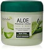 TABAIBALOE Crema Aloe Vera Premium Crema de Aloe Vera para Cara y Cuerpo, 300 ml X 4...
