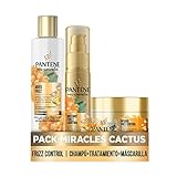 Pantene Pro-V Miracles Cactus Antiencrespamiento Cabello - Champu + Mascarilla Pelo +...