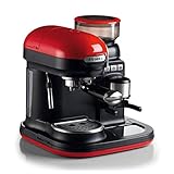 Ariete 1318 Cafetera Espresso Moderna con Molinillo de Café Integrado, 15 Bares...