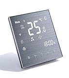 Qiumi Termostato Wifi, aire acondicionado inteligente controlador de temperatura, 4 tubos,...