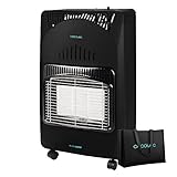Cecotec Estufa de Gas Butano plegable ReadyWarm 4000 Slim Fold +. 4200 W con 3 Niveles,...