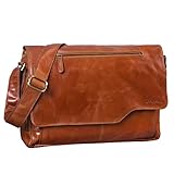 STILORD 'Marvin' Bolso Bandolera de Piel para Hombre y Mujer Bolsa de Mensajero para...