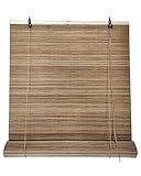 Estores de Bambú Cortina de Madera Natural Reforzado | Persiana Enrollable para Ventanas...