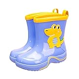 Zapatos de dibujos animados para bebé Botas de nieve - Botas de lluvia cortas para niños...