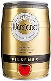 Warsteiner Pils - Barril de cervesa, 5 litros, no retornable