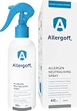 Allergoff Antiacaros Spray 400ml | Spray Antiacaros para Colchon, Cama y Textiles |...