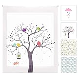 Blindecor Estor Enrollable translúcido Infantil, Birds, 150x180 cm ( Ancho x Alto),