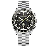 Pagani Design 1701 Reloj Casual de Cuarzo para Hombre, Reloj automático de Acero...