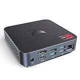 NiPoGi Mini PC Windows 11,AMD Ryzen 3 3200U Mini Ordenadors de Sobremesa,8GB RAM 256GB M.2...