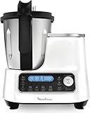 Moulinex ClickChef HF4SPRBL - Robot de cocina multifunción 1400W, 3.6 l, recetario en...