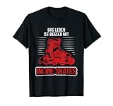 Vida Mejor Con Patines en Línea Patines De Patines Patines De Patines Camiseta