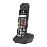 Gigaset E290 - Teléfono (Teléfono DECT/analógico, Terminal inalámbrico, Altavoz, 150...