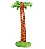 Widmann 2392C - Palmera hinchable, altura aprox. 180 cm, decoración, fiesta en la playa,...