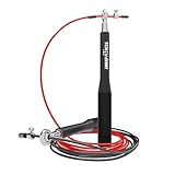 Cuerda para saltar PRO con rodamientos de bolas 3D | Comba de Velocidad (Speedrope) para...