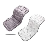Miracle Baby Cojín Carro Bebe,Colchoneta Silla Paseo Universal Transpirable,Cojín Silla...