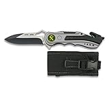ALBAINOX 19461GR1010. Navaja seguridad gris sin sierra GUARDIA CIVIL. Mango de aluminio....