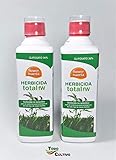 Herbicida Total Glifosato 36% Flower 1 litro (2x500 ml. Tratamiento válido para 100...