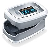 Beurer PO 30 Pulsioxímetro, medición saturación de oxígeno (SpO2) y frecuencia...