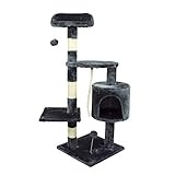 Mobiclinic, Rascador árbol para Gato, Modelo Silvestre, Mediano, para Escalar, 3 Alturas,...