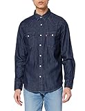 Levi's Barstow Western Standard Camisa, Blue (Red Cast Rinse Marbled T2 H2 19 0000),...