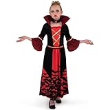 Spooktacular Creations Disfraz de vampiro para niña de Halloween Prentend (tamaño grande...