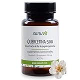 Sanuvit® - Quercetina 500 mg | Dosis alta | Alta biodisponibilidad y tolerancia | Vegano...