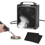 Extractor de humos de soldadura, extractor de humos portátil con filtro de Carbon...
