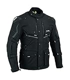 LOVO Chaqueta tricapa de toda estación de moto para hombre (5XL)