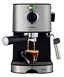 Bastilipo - Cafetera Expreso – Mokka Expreso 20 Vintage – 20 bares de potencia - Café...