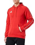 Adidas Core 18 Hoody Sudadera con Capucha, Hombre, Rojo (Rojo/Blanco), L