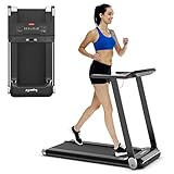 COSTWAY Cinta para Correr Plegable para Casa, Cinta Compacta para Caminar y Correr con...