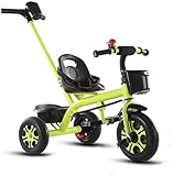 Cochecito de bebé carro de bebé caja de almacenamiento de triciclo para niños con mango...
