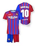 FC. Barcelona Conjunto Camiseta y pantalón Replica 1ª EQ Temporada 2021/22 - Producto...