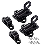 2Pcs pestillo puerta,Cierres de pestillo automático con tornillos, adecuado para puertas...