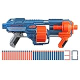 Lanzador Elite 2.0 Shockwave RD-15 de Nerf, 30 Dardos Nerf, Tambor rotatorio de 15 Dardos,...