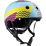 Pro-Tec Helmet Casco, Juventud Unisex, 80s Pop (Multicolor), Talla Única