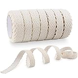 Tira Encaje Beige 7 Rollo Cinta Puntillas Adhesiva de Encaje, Encajes y Puntillas Cinta...