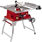 Einhell Sierra de mesa circular TE-CC 250 UF (máx. 2000 W, carro de formato deslizante,...