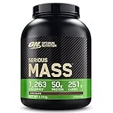 Optimum Nutrition Serious Mass Proteina en Polvo, Mass Gainer Alto en Proteína, con...