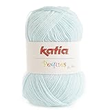 Lanas Katia PEQUES Ovillo de Color Piscina Cod. 84904