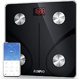 Bascula de Baño Digital Grasa Corporal, RENPHO Balanza Bluetooth Inteligente con App,...