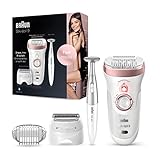 Braun Kit Silk-épil 9, Depiladora Eléctrica Mujer, Maquinilla de Afeitar, Masaje...