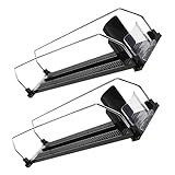 UPKOCH 2 Uds Máquina Expendedora De Empujador De Bebidas Estante De Acero En Espiral