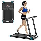 COSTWAY Cinta de Correr Plegable, 12km/h, Control App, 12 Programa, Cinta de Andar,...