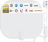 2023 Más Nuevo Antena de TV Interior,480KM Rango Amplificador de Señal Inteligente...