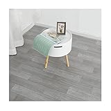 Suelos de Vinilo Piso De PVC De Grano De Madera Gris, Rollos De Piso Impermeables Y...