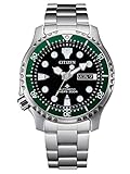 Citizen Reloj Analógico para Hombres de Automático con Correa en Acero Inoxidable...