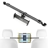 Luxtude Metal Soporte Tablet Coche, Anti-bamboleo Soporte iPad Coche Reposacabezas,...