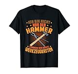 Hombre Hammer - Caja de herramientas con texto en alemán Camiseta